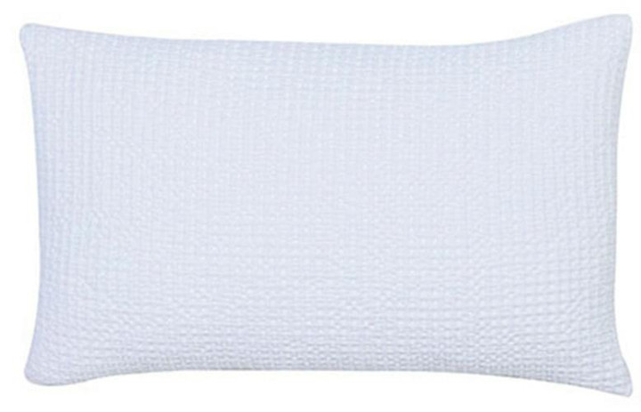 Gerecycleerd kussen Maia Blanc 30 X 50