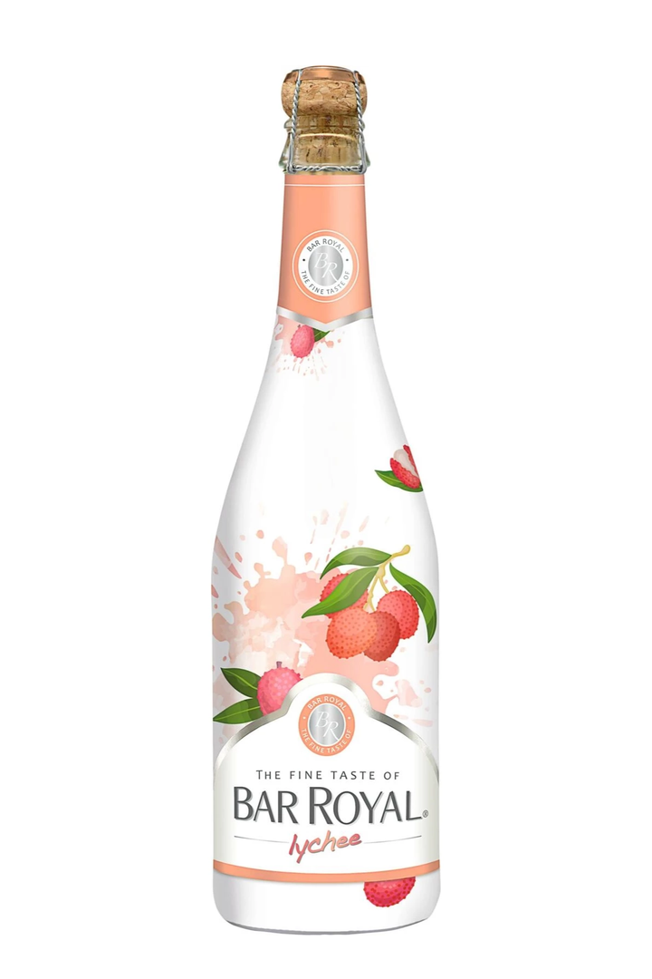 Bar Royal Lychee Sparkling Wine 0,75L Valkwijn.nl