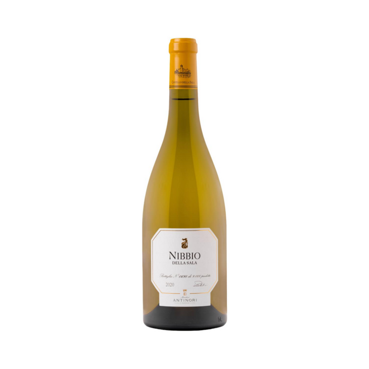 Chardonnay afkomstig van Umbrië, Italië van Marchesi Antinori uit het jaar 2020.