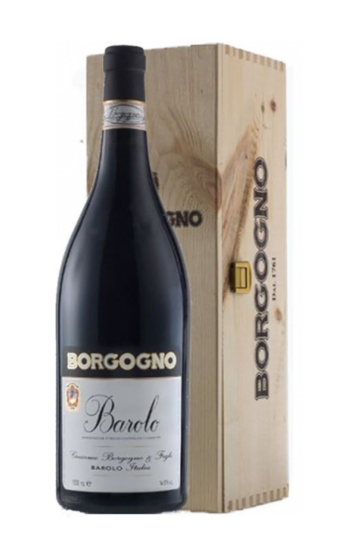 Borgogno Barolo Riserva houten cadeau verpakking Borgogno Barolo Riserva houten cadeau verpakking