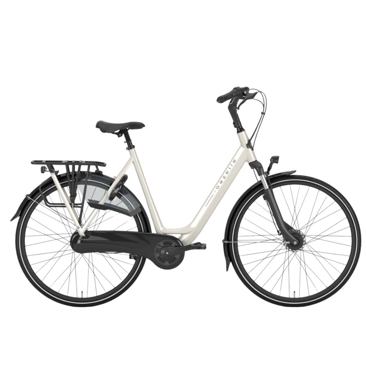 Gazelle Orange C7 Plus wit Valk Exlclusief