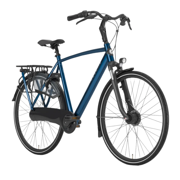 Gazelle Orange C7 Plus 2025 - heren - valk voorthuis - zijaanzicht.