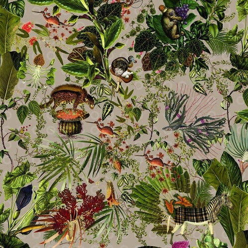 Arte Moooi Wallcovering Extinct Animals MO2073