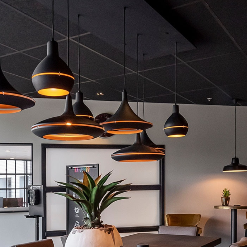 Hala sliced 7-lichts XL 1800x450mm E27 ontworpen door Peter Kos