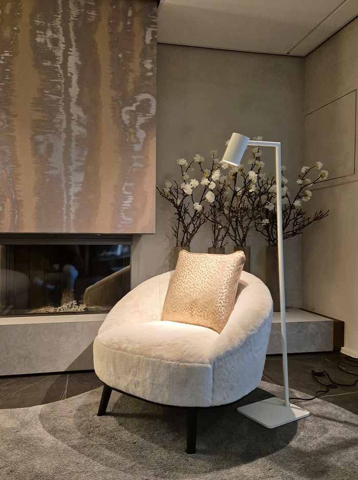 Tribe vloerlamp wit