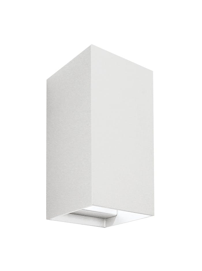Inlet wandlamp wit
