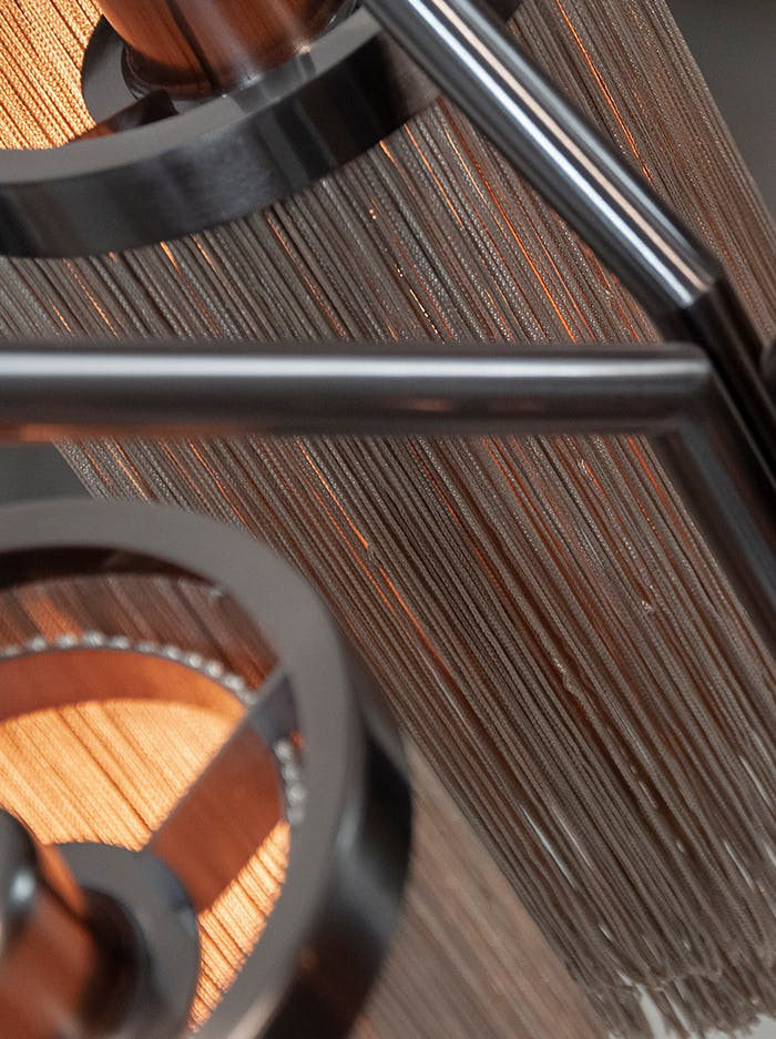 Fringes tafellamp 4-lichts gun metal