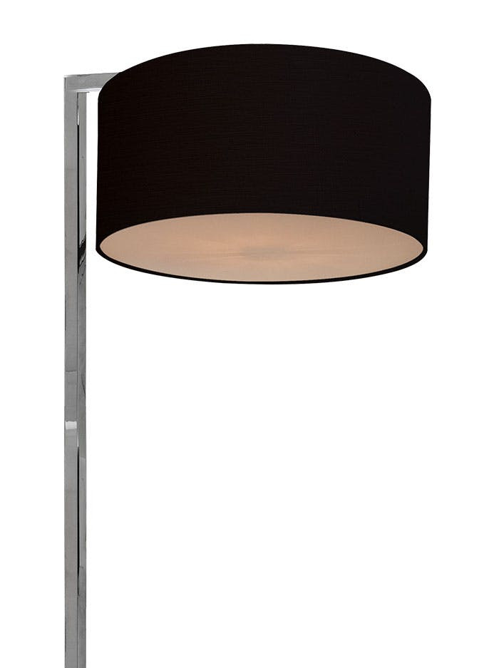 Classic minimal vloerlamp chroom