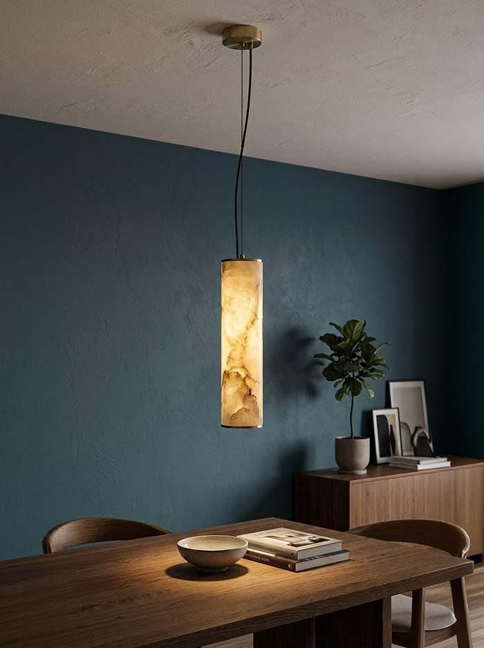 Baston hanglamp 21W 2700K 40 cm alabaster