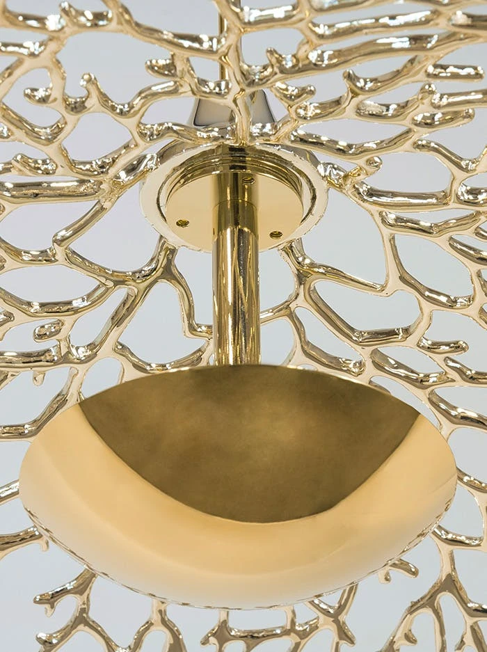 Sonno hanglamp LED goud d:30cm dimbaar