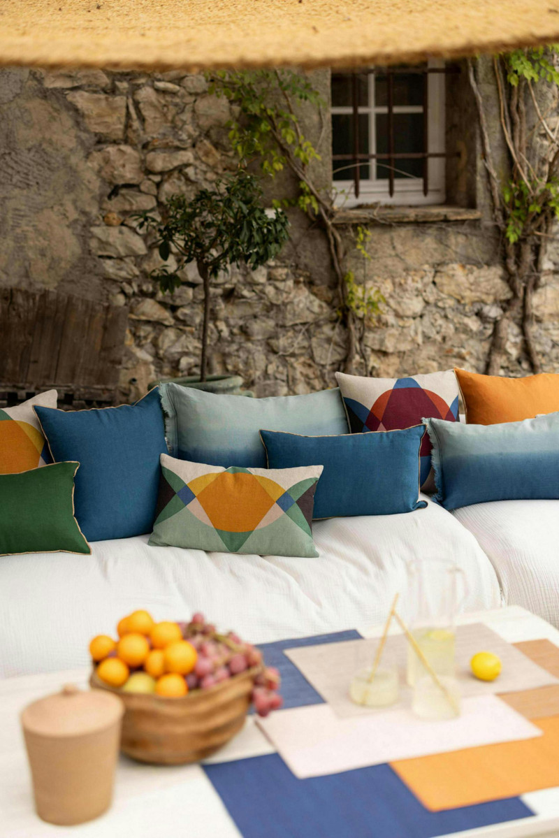 Kussen Zeff Shade Indigo 40 X 65