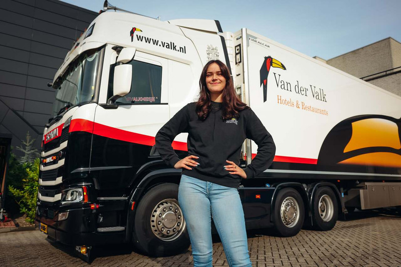 Vrachtwagenchauffeur Natasja