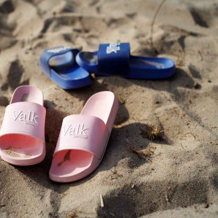 Valk Exclusief Badslippers (Blauw)