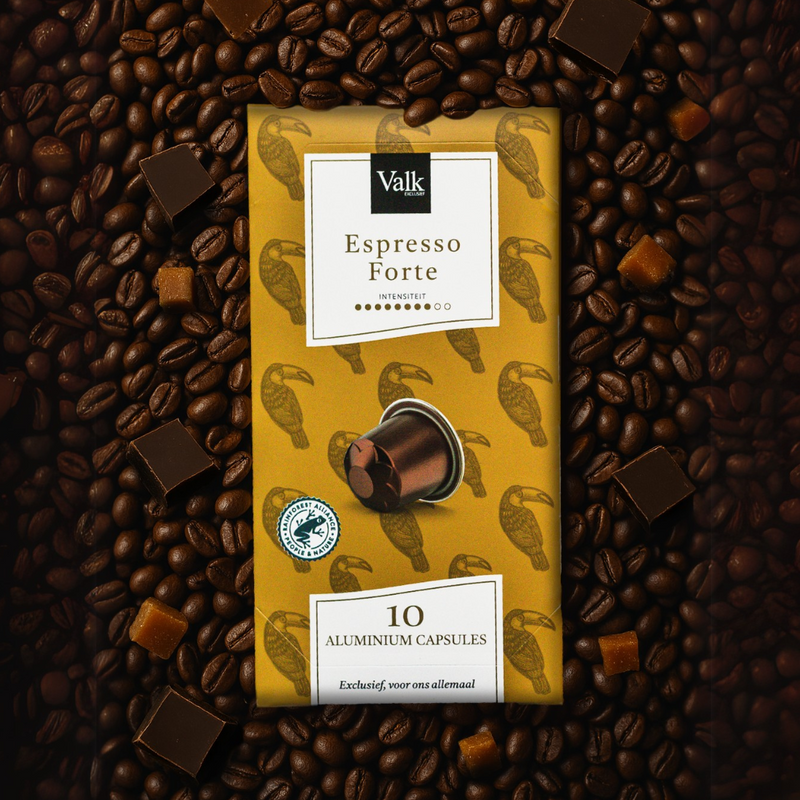 Valk Exclusief Koffiecups - Espresso - Sfeer