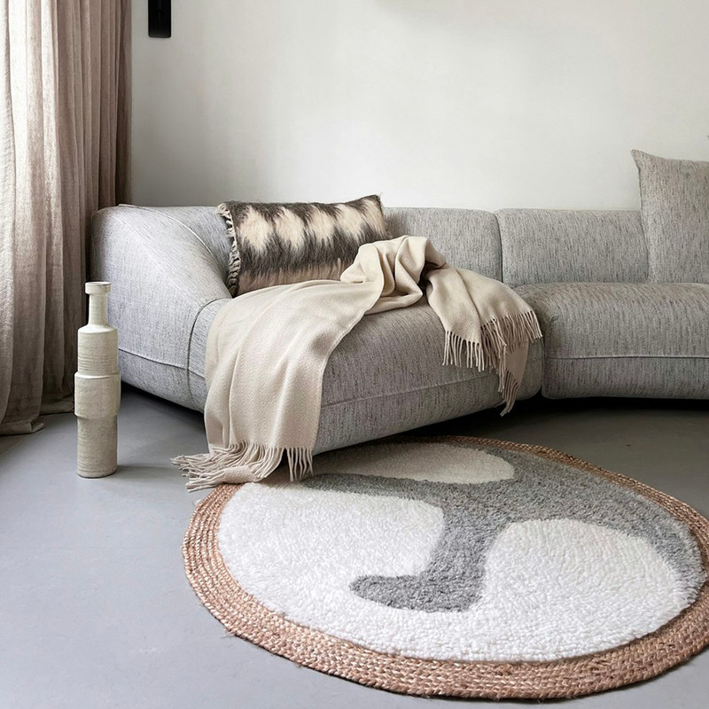 Samba Jute wollen vloerkleed