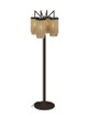 Fringes vloerlamp brons ontworpen door Patrick Russ