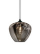 Tulip hanglamp 1-lichts d:20cm smoke