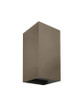Inlet wandlamp brons