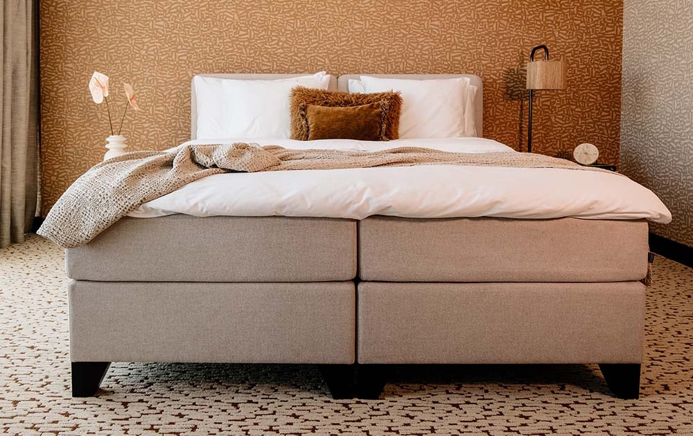 Valk Exclusief x M line boxspringbedden te bestellen via Valk Voor Thuis