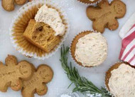 Gingerbread Cookie Cupcakes
