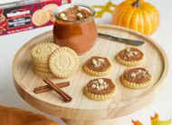 Pumpkin Spice Butter with Shortbread Garnish