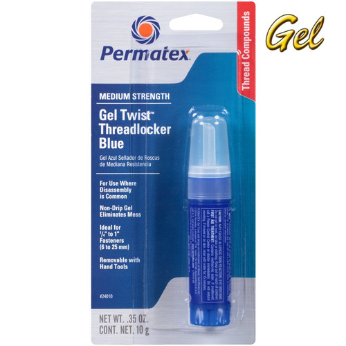 Permatex® Medium Strength Threadlocker BLUE Gel