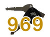 4 POSITION MERCURY IGNITION KEY 969     896919969