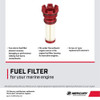 MERCURY VERADO ENGINE MOUNTED FUEL FILTER     8M0122424