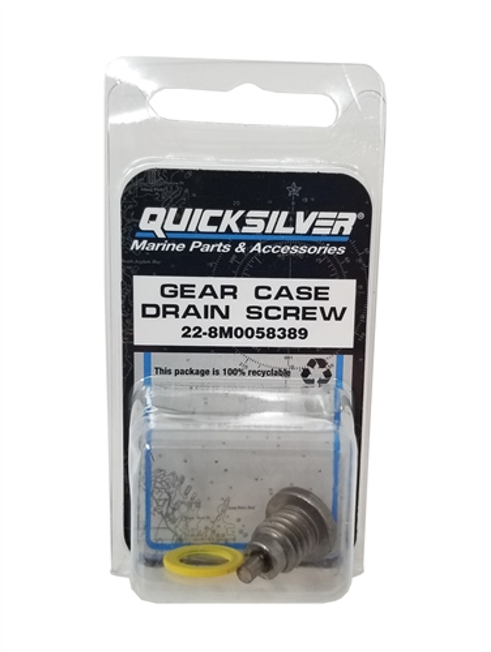 Drain Screw Kit 22-8M0058389. Mercury Marine