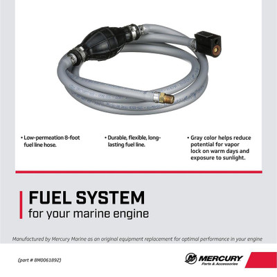 8 FT FUEL LINE     8M0061892