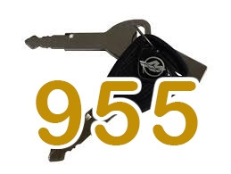 4 POSITION MERCURY IGNITION KEY 955     896919955