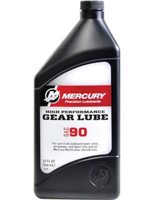 QUART MERCURY HIGH PERFORMANCE GEAR LUBE     8M0222063