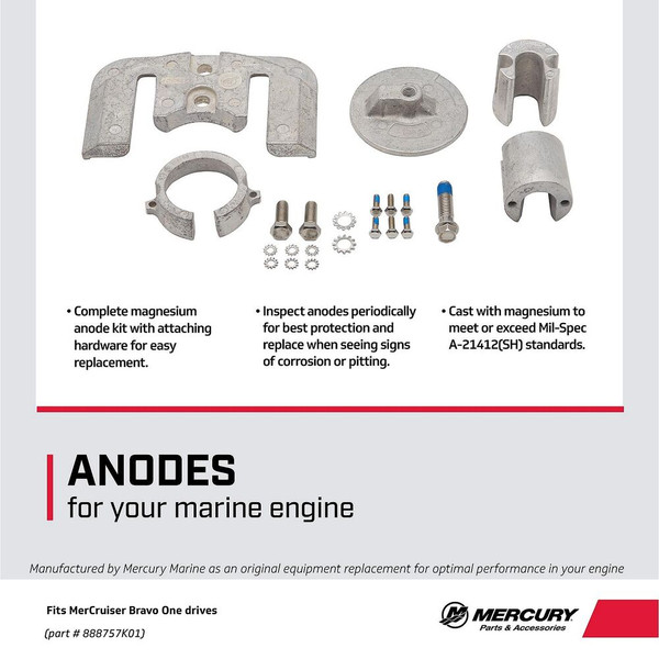 MAGNESIUM ANODE KIT     888757K01