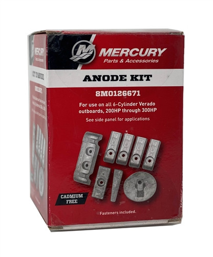 ALUMINUM ANODE KIT 8M0126671 - SIM MERCURY