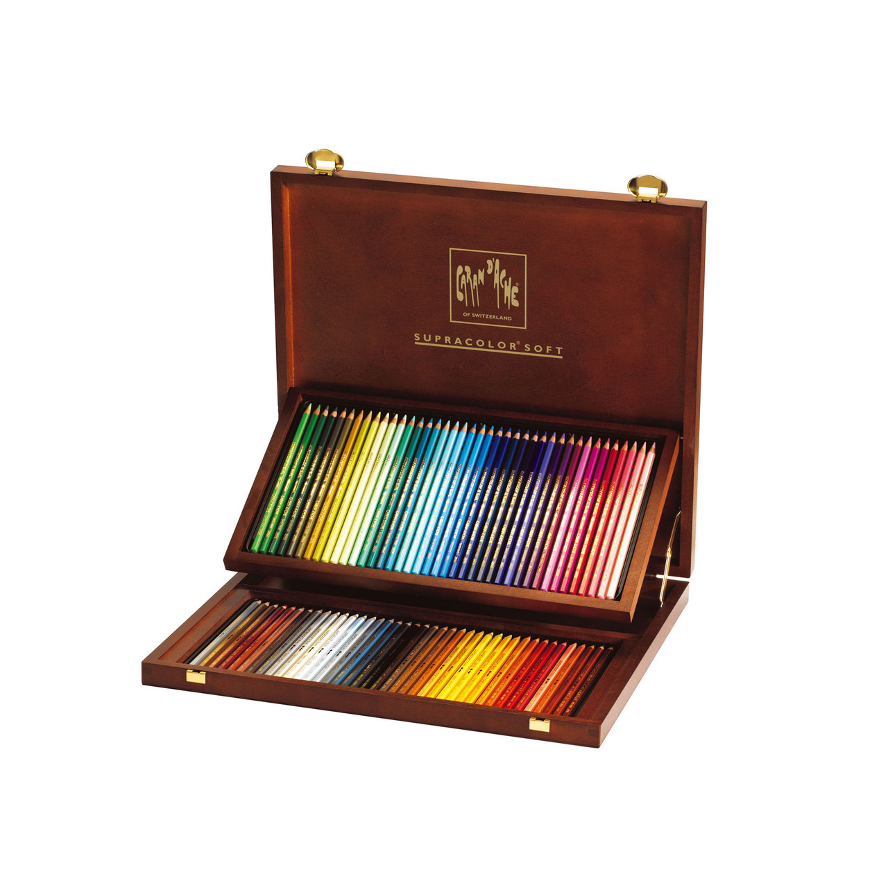 Caran D'Ache : Pablo Coloured Pencil : Set Of 120 : Wooden Case