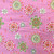 Quilting Fabric Pre-Cut Yardage 2 1/4 Yards Pink Floral Mandala