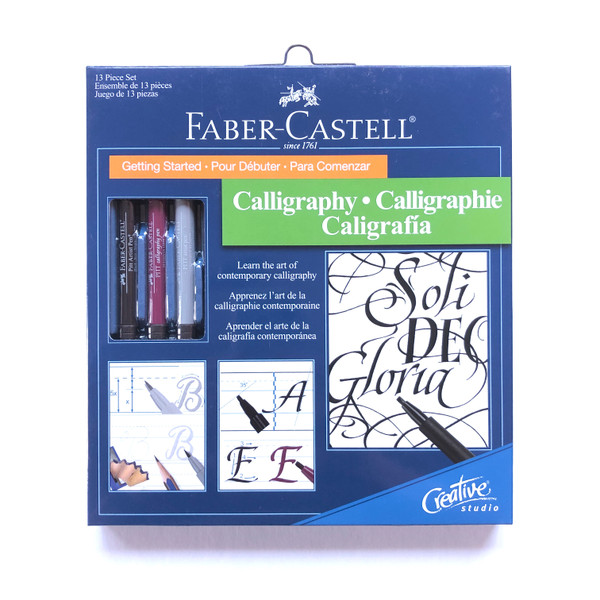 Faber-Castell Creative Studio Getting Started Calligraphy Set 13 Pieces