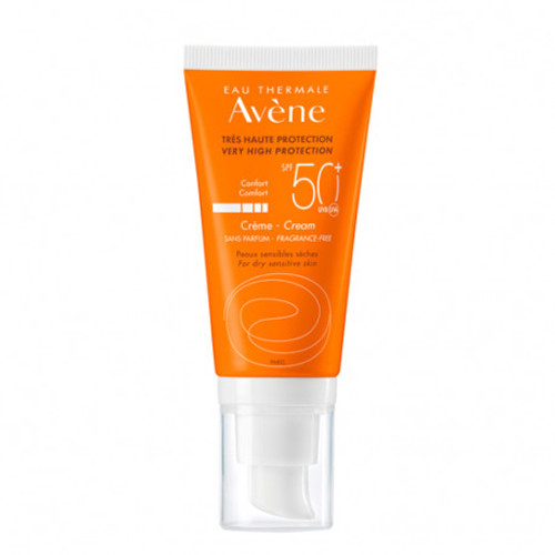 Avene crema 50+ sin perfume