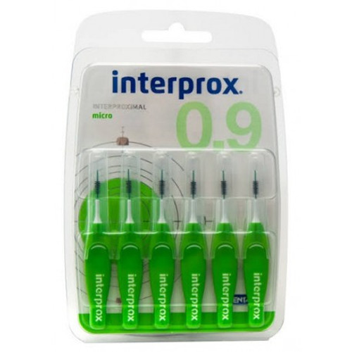 Cepillo dental interproximal interprox micro 6 U