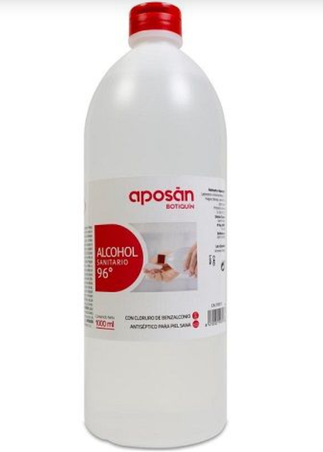 ALCOHOL 96 APOSAN 1000 ML