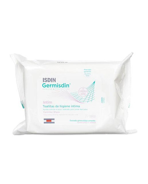 Toallitas higiene íntima germisdin isdin