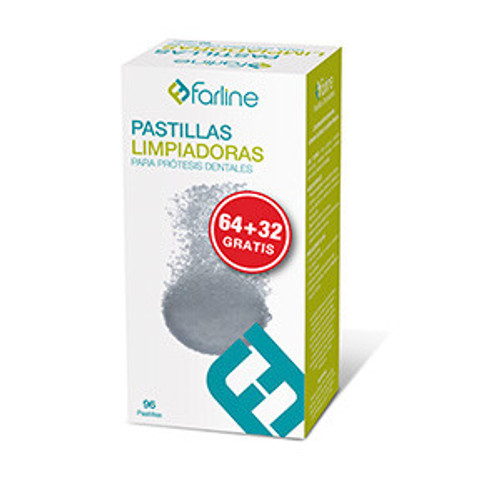Farline pastillas limpiadoras 96 unidades