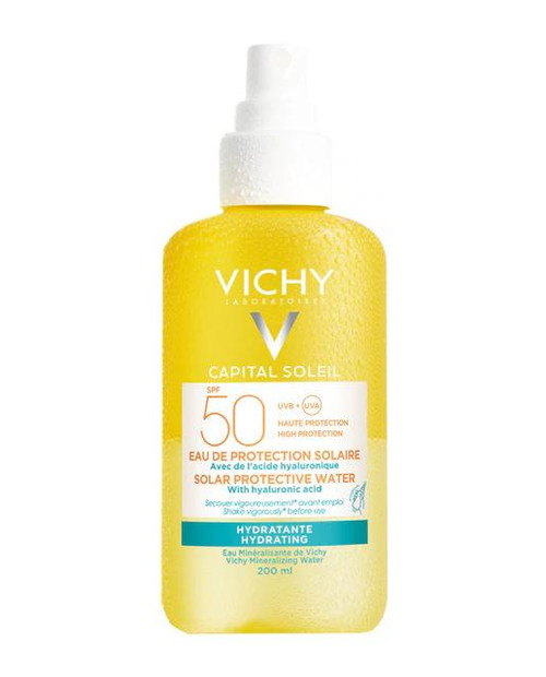 Agua protectora hidratante SPF 50 200 mL vichy