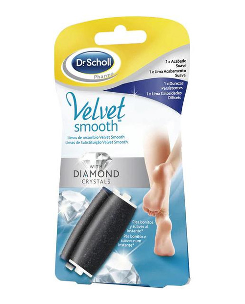 Limas de recambio velvet smooth acabado suave scholl