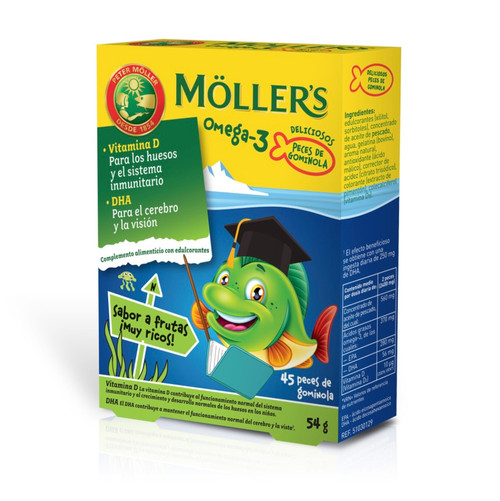 MOLLERS OMEGA 3 GOMINOLAS INFANTILES