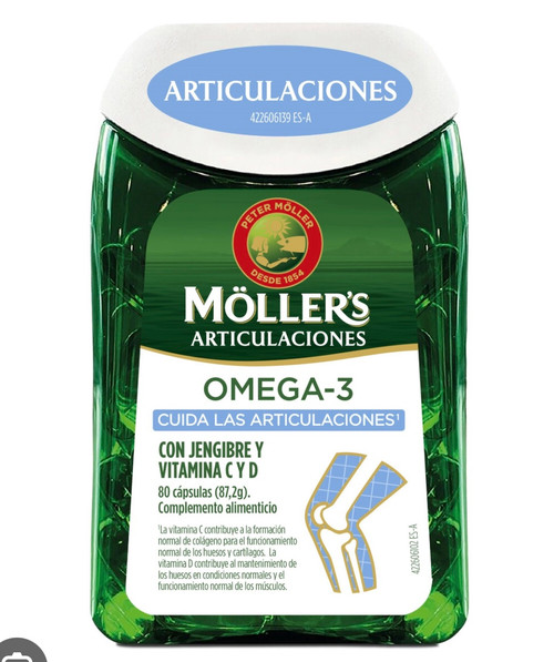 MOILLERS ARTICULACIONES OMEGA-3 80 CAPS