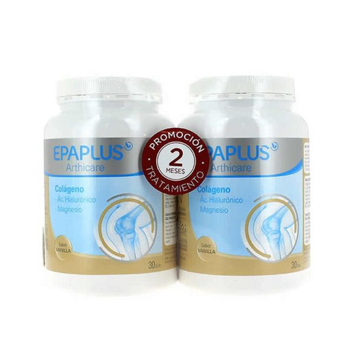 Epaplus arthicare colágeno silicio sabor vainilla pack 2x334 g