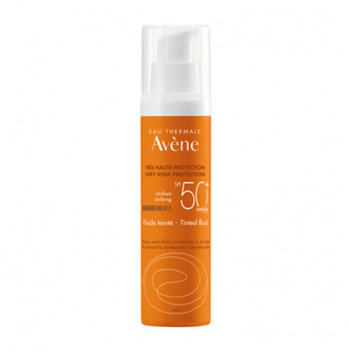 Avene fluido coloreado sin perfume 50+