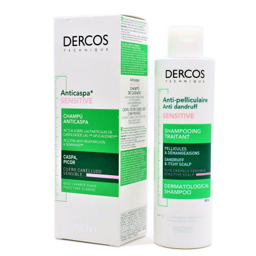 Vichy dercos anti caspa cuero cabelludo sensible 200 mL