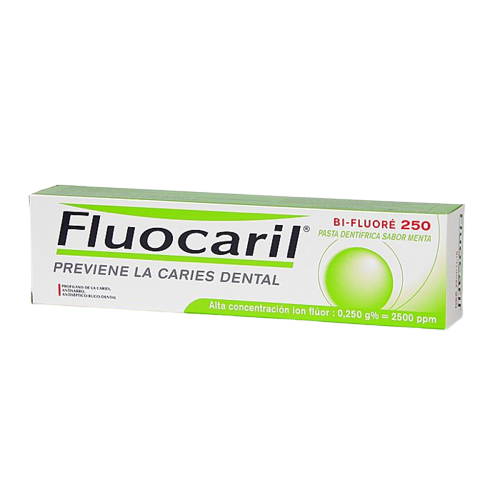 Fluocaril 250 menta 75 mL